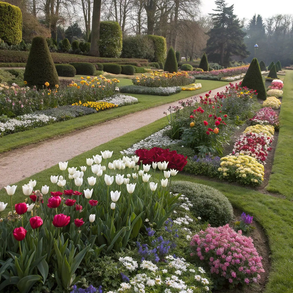 Designing Flower Beds